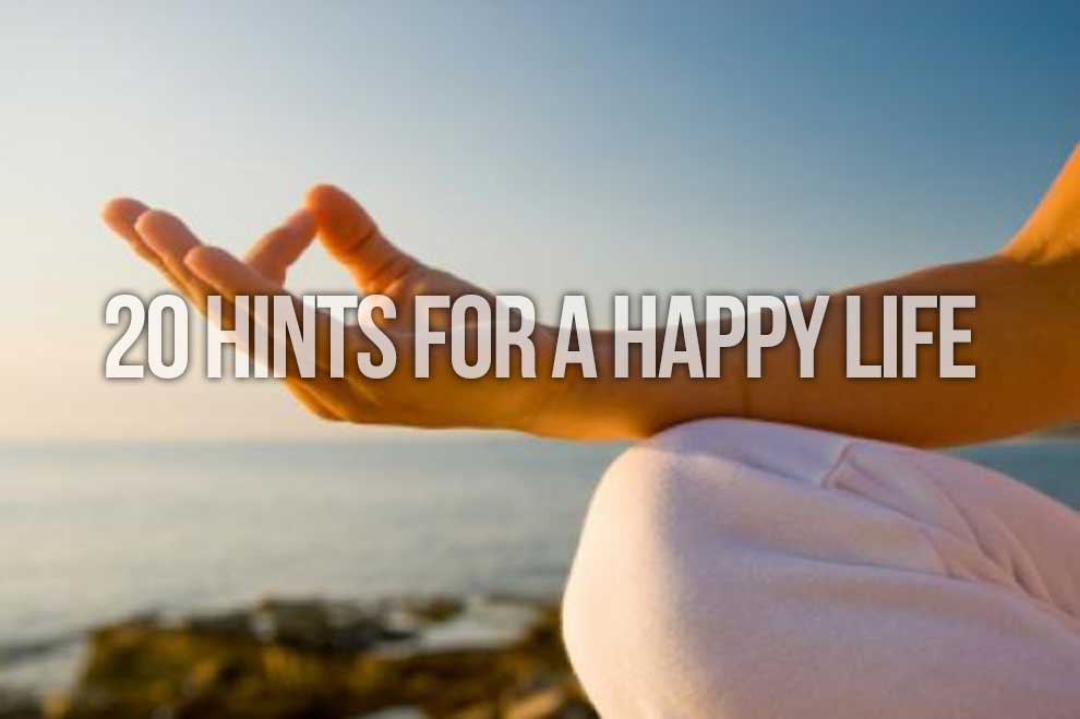 Live a happy life. Lead a Happy Life. Happy Life.