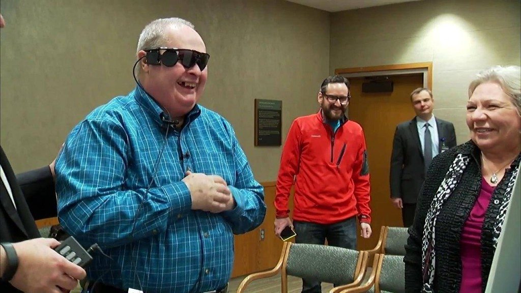 Bionic Eye Helps Blind Man See