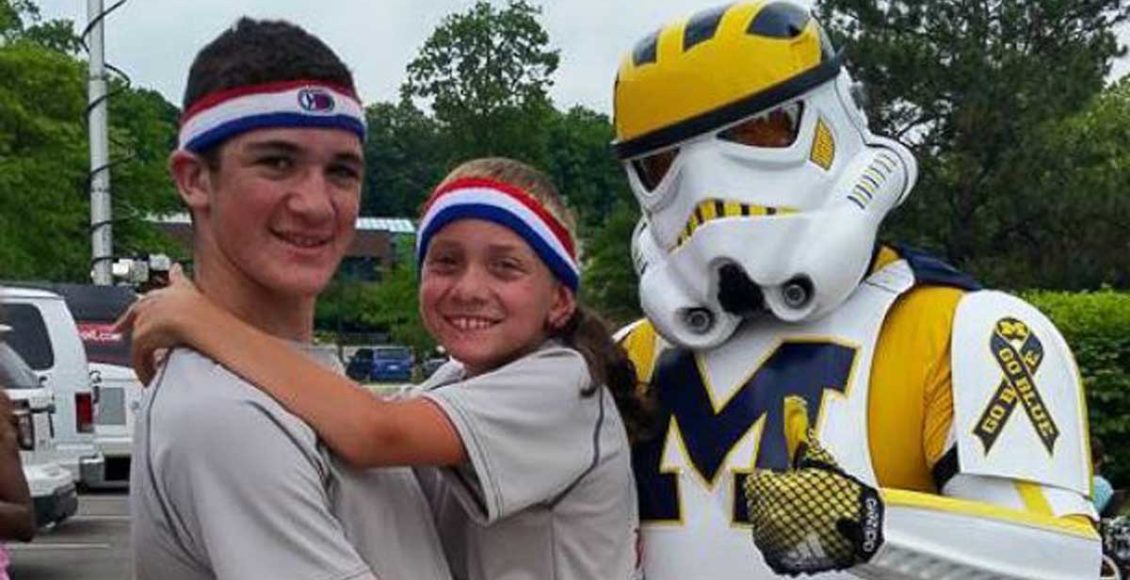 Michigan Teen Carries His Brother for 57 Miles