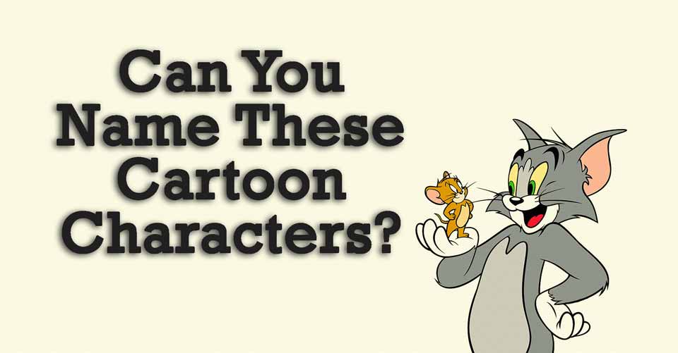 Can You Name These Cartoon Characters?