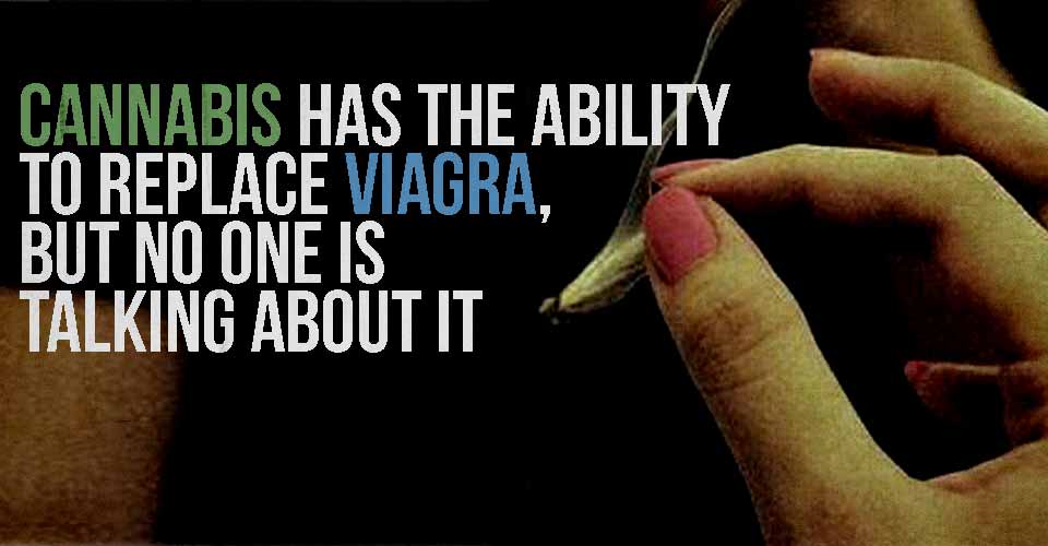 Cannabis has the Ability to Replace Viagra, but No One is Talking About It