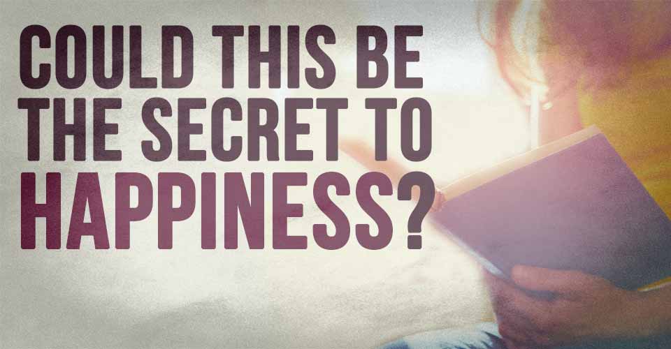 Could This Be The Secret To Happiness?