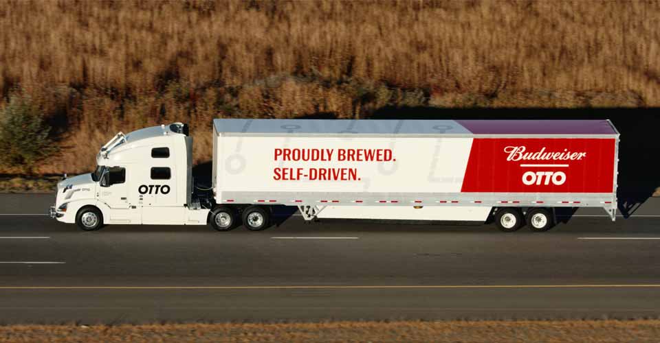 First Self-Driving Truck Makes Beer Run A Success
