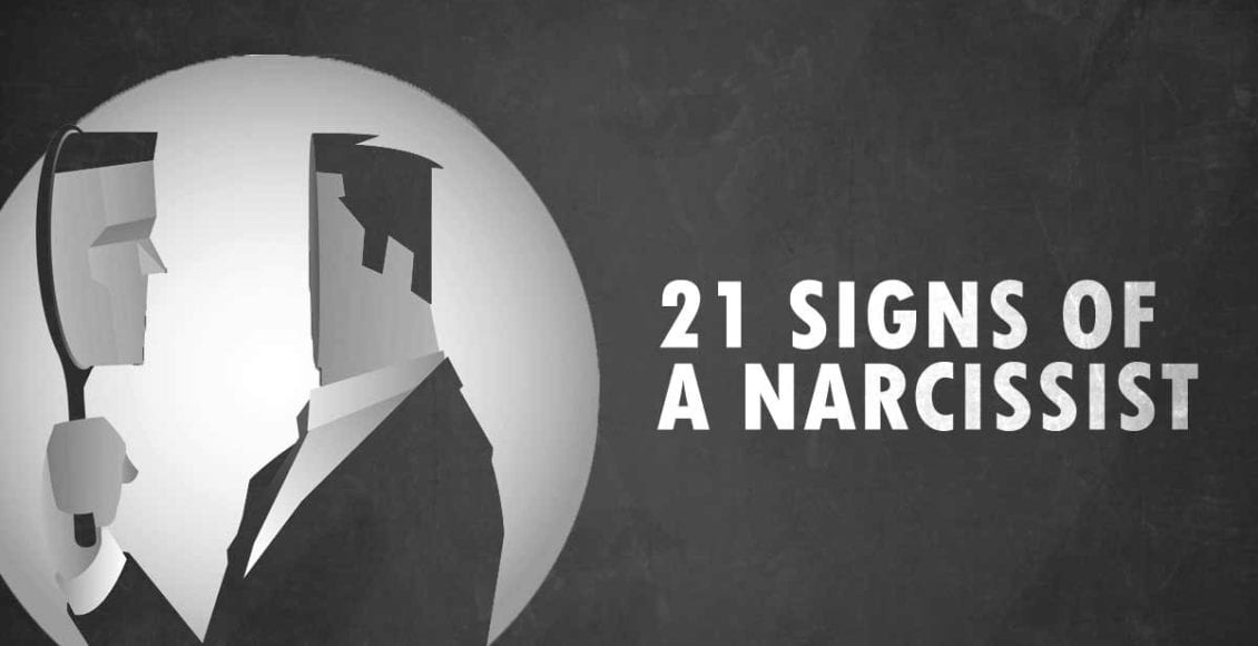 21 Signs of a Narcissist