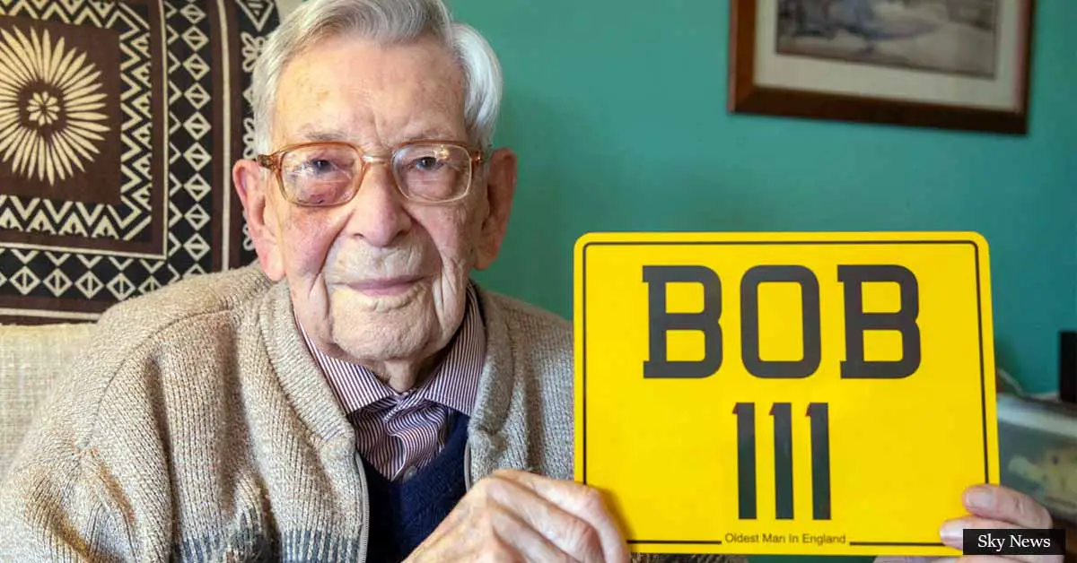 Britain's Oldest Man Reveals The Key To Reaching 111 - Not a Healthy Diet But Avoiding Dying