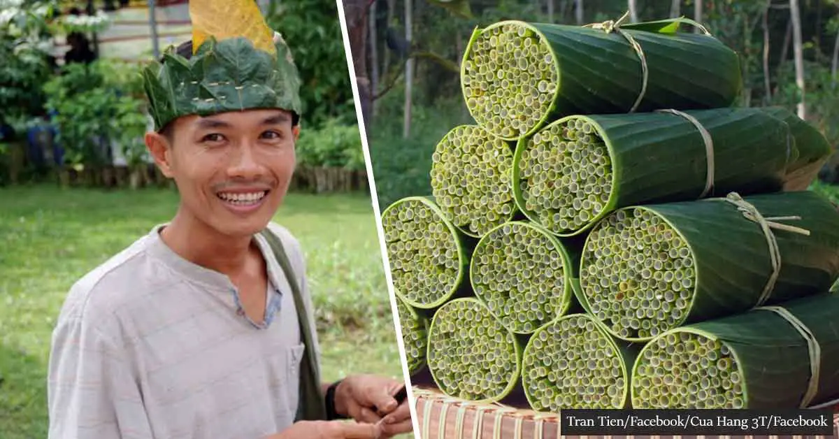 The End Of Plastic Straws: Vietnamese Man Fights Global Plastic Crisis with Biodegradable Straws