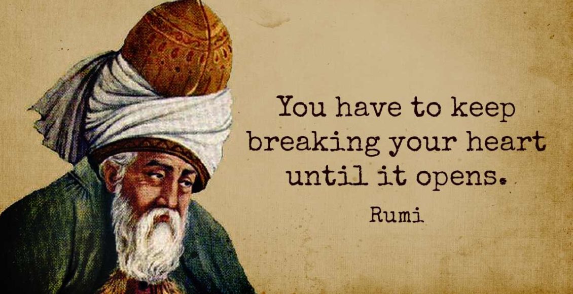 The Power Of Love Illustrated by 15 Quotes By The Exceptional Mind of Rumi