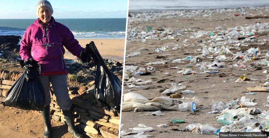 70-Year-Old Grandma Cleans 52 Beaches In One Year, Showing Us It's Never Too Late to Take Care of Our Planet