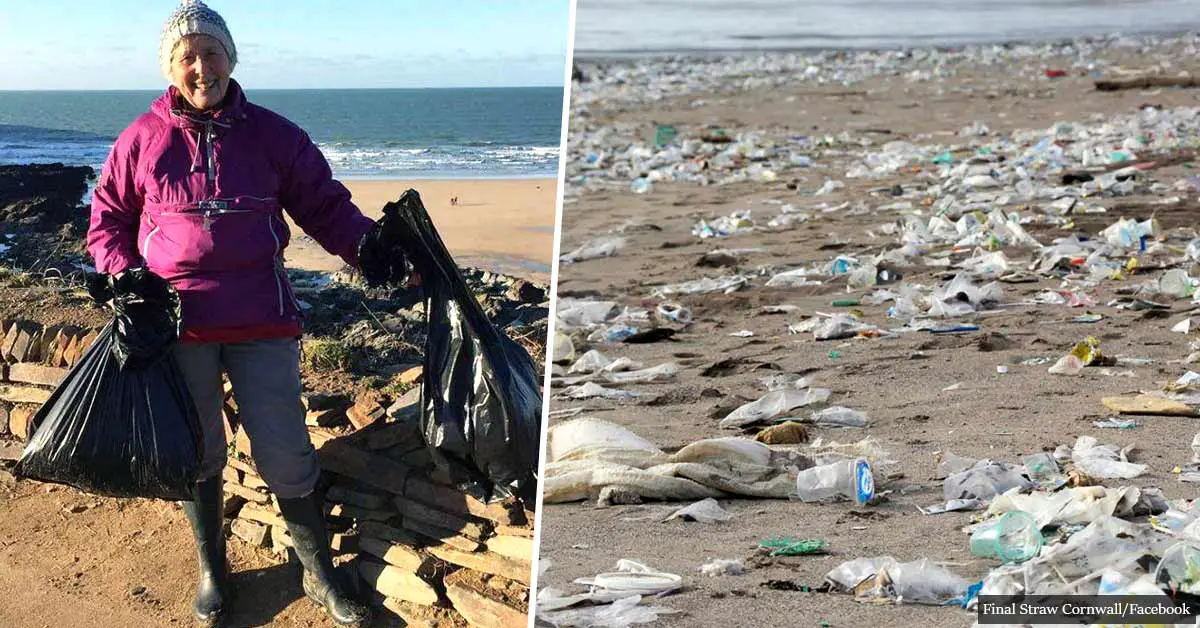 70-Year-Old Grandma Cleans 52 Beaches In One Year, Showing Us It's Never Too Late to Take Care of Our Planet
