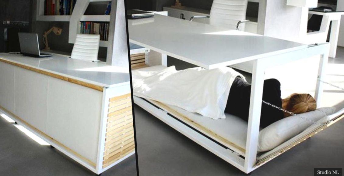 The amazing nap desk we all need in our lives to be more productive