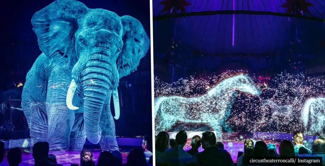 Circus Uses Holograms Instead Of Living Animals To Take A Stand Against Animal Cruelty