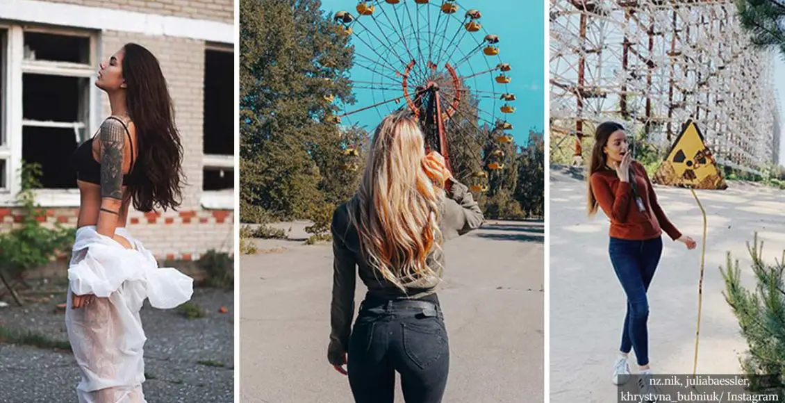 Desperate For 'Likes' Instagram Models Come Under Fire For Sexy Chernobyl Selfies