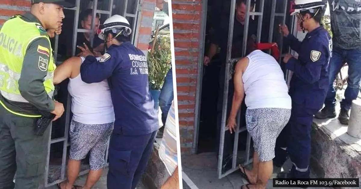 Nosy Woman Gets Head Stuck In Metal Gate For 5 Hours After Trying To Eavesdrop On Her Neighbor