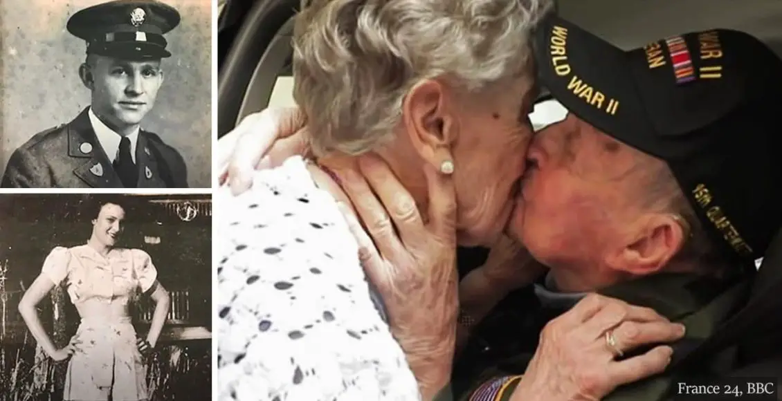 U.S. Veteran, 97, And French Woman, 92, Who Fell In Love During WW2 Reunited