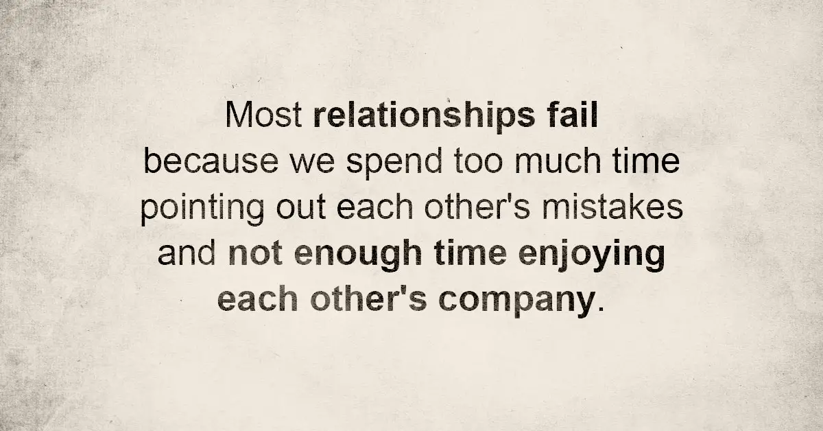 The top 7 reasons why relationships fall apart