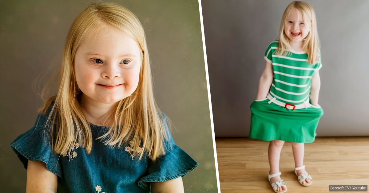 8-year-old girl with Down syndrome defies expectations by becoming a successful model