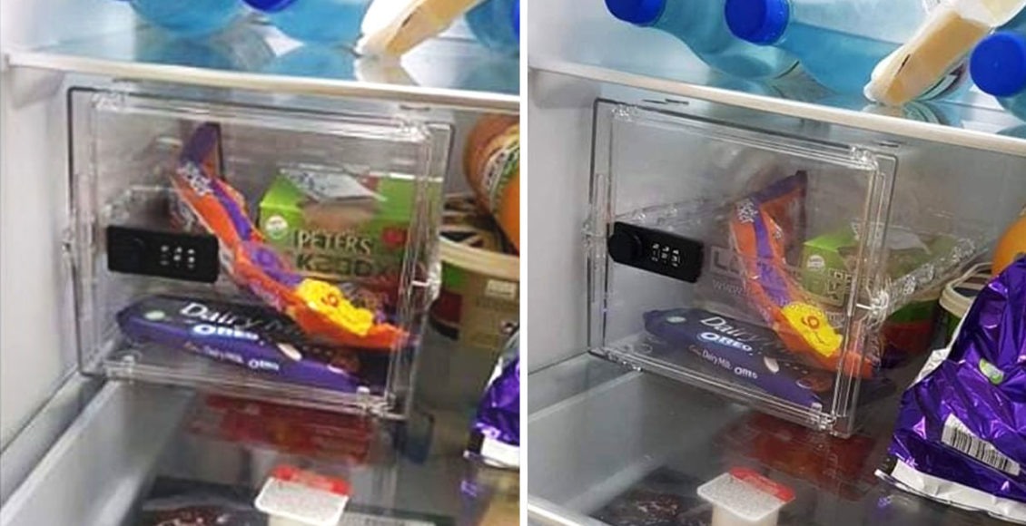 Woman blasts her fiancé after she finds out he put a 'chocolate safe' in the fridge
