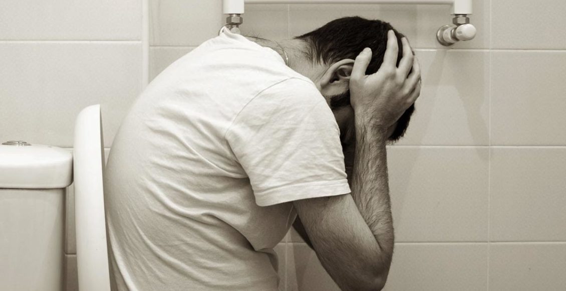 New study reveals men spend seven hours per year hiding in the bathroom for peace and quiet