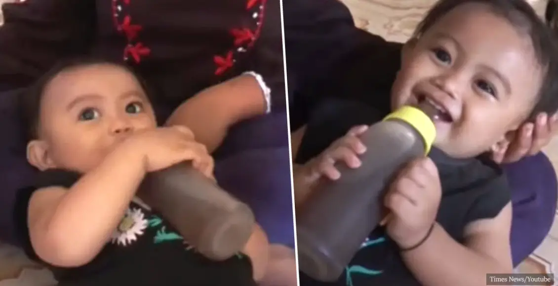 Mother forced to feed infant daughter 3 bottles of coffee per day