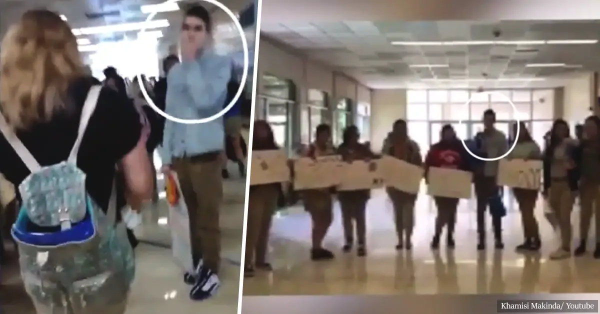 Publicly rejected and humiliated teen gets the last laugh when 13 girls ask him out to homecoming