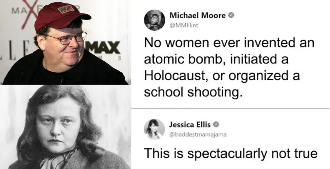 See how this woman brilliantly shut down Michael Moore's statement that women are superior to men