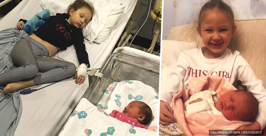 Little girl dies only five days after her baby sister was born