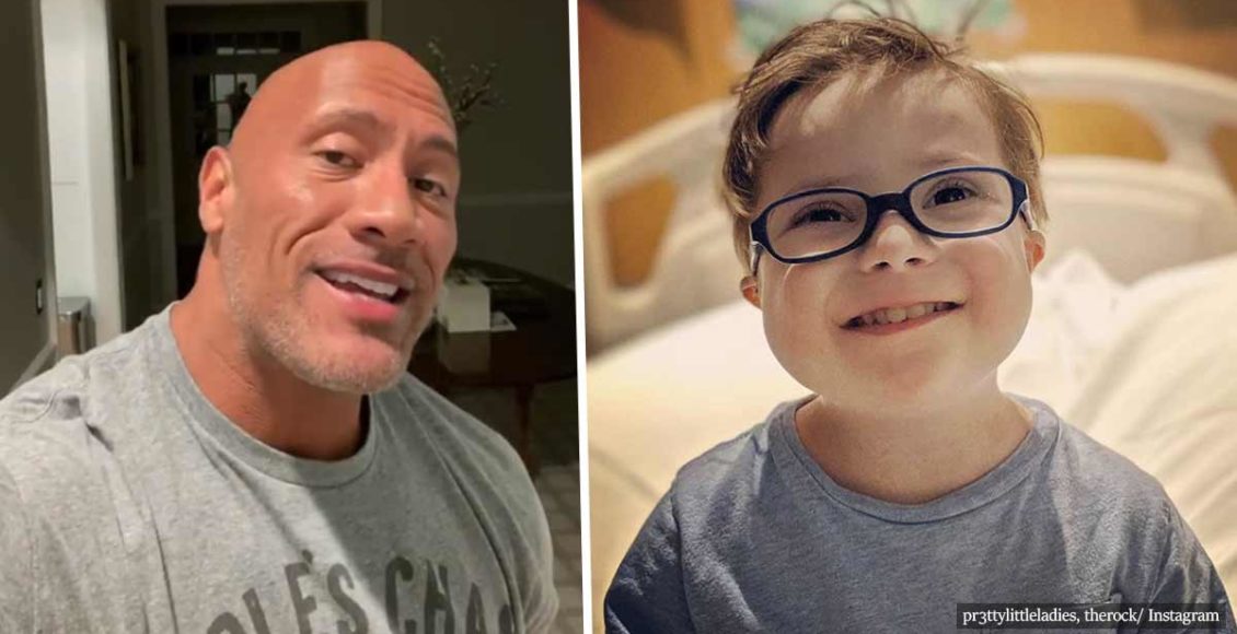 Dwayne 'The Rock' Johnson sings 'Moana' song to 3-year-old boy fighting cancer