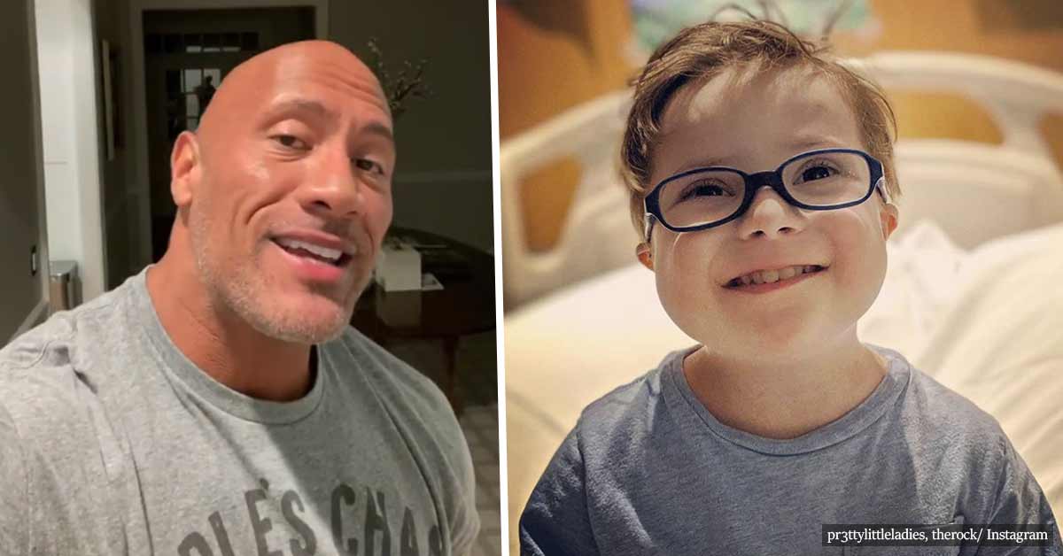 Dwayne 'The Rock' Johnson sings 'Moana' song to 3-year-old boy fighting cancer