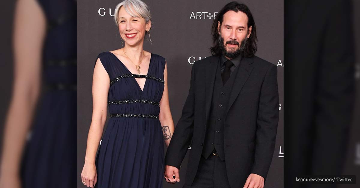 Keanu Reeves goes public with first 'girlfriend' in decades as he holds hands and shares loving smiles with Alexandra Grant at film event