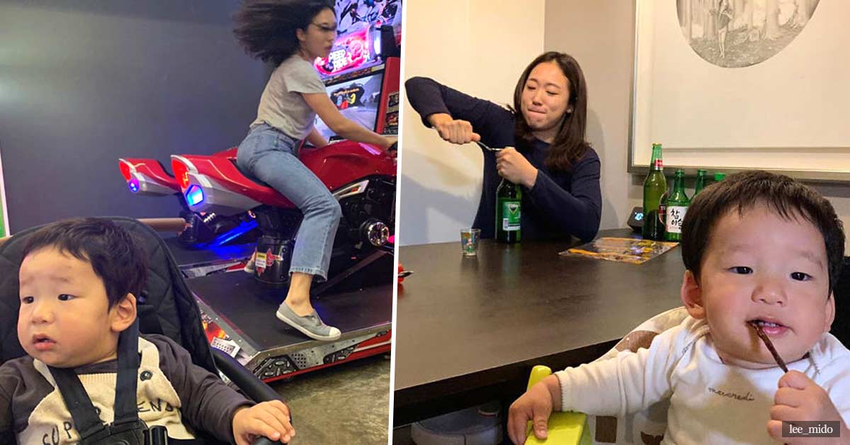 Mom of the year! Korean actress shares her “Mom’s Personal Life” hilarious photo series with her son