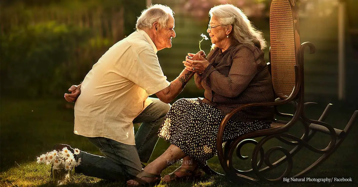 Sentimental photos encapsulate everlasting love of elderly couples