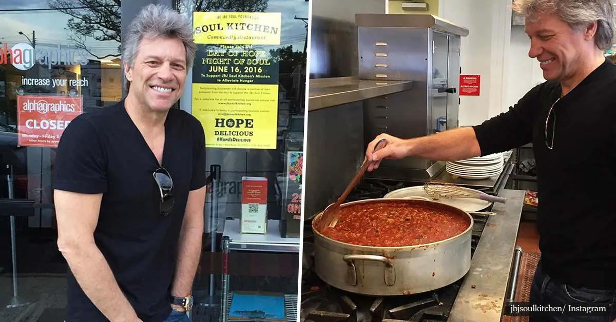 Bon Jovi opens third community restaurant to serve food to people in need