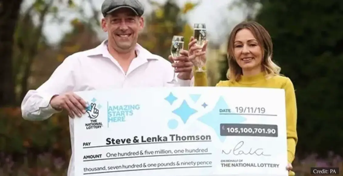 Construction worker who won a £105 million jackpot works for FREE so his customers have more money for Christmas