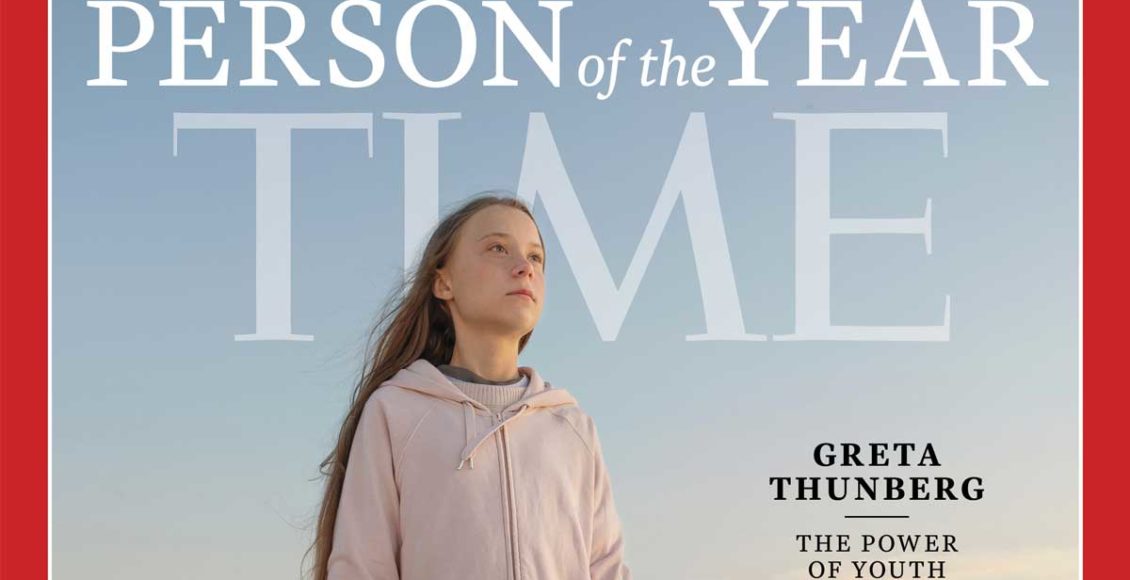 Time's Person of the Year is... Greta Thunberg the climate crisis activist!