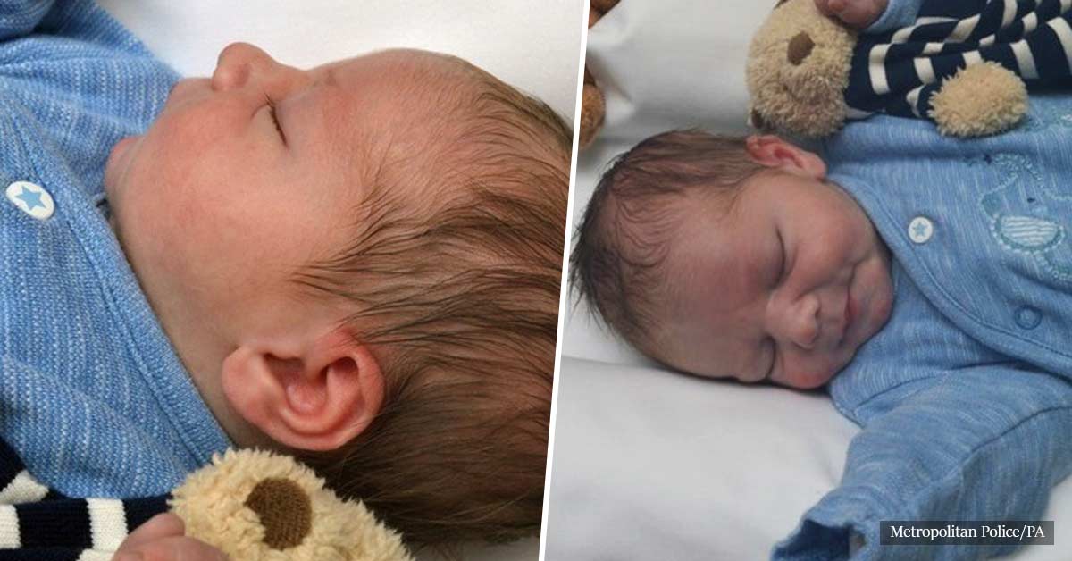 Photos of abandoned baby Edward released as police call on his mother to come forward