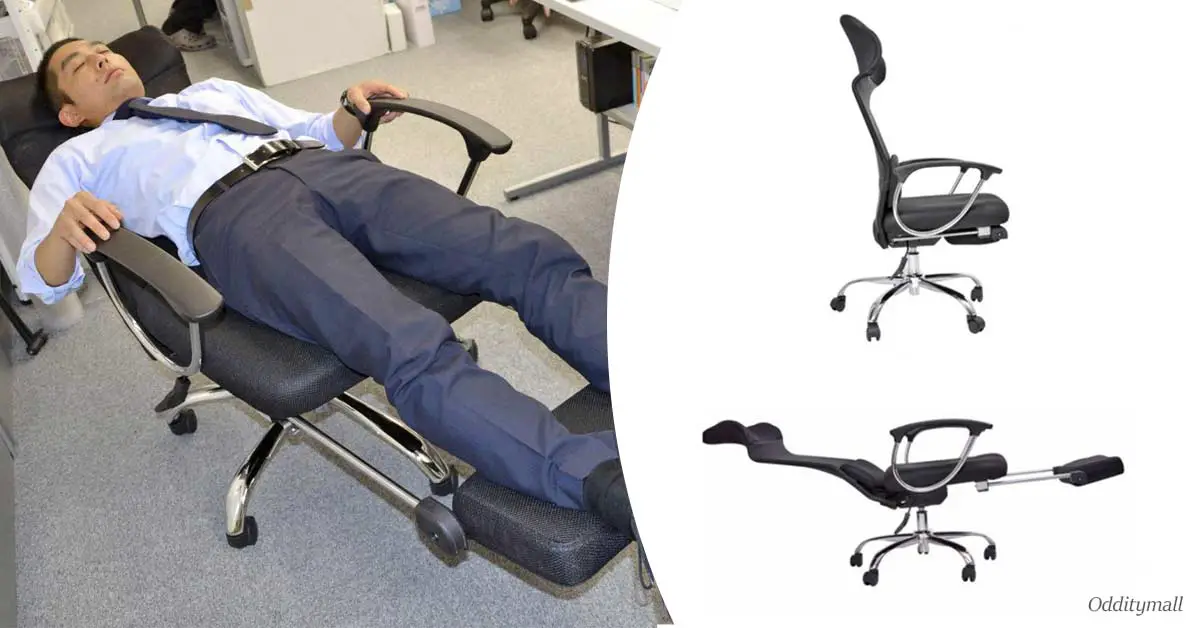 This office chair lets you take a power-nap at your workplace