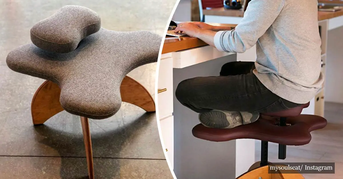 Designers Created A Unique Chair For Those Who Love To Sit Cross