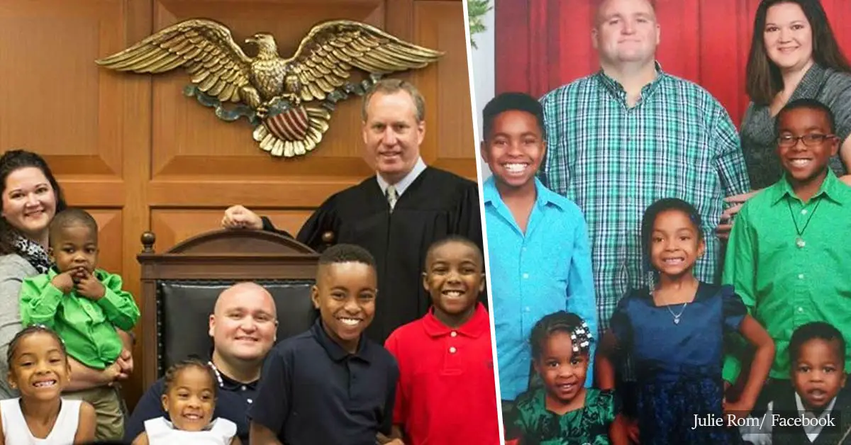 Ohio couple firsttime parents by adopting 5 siblings