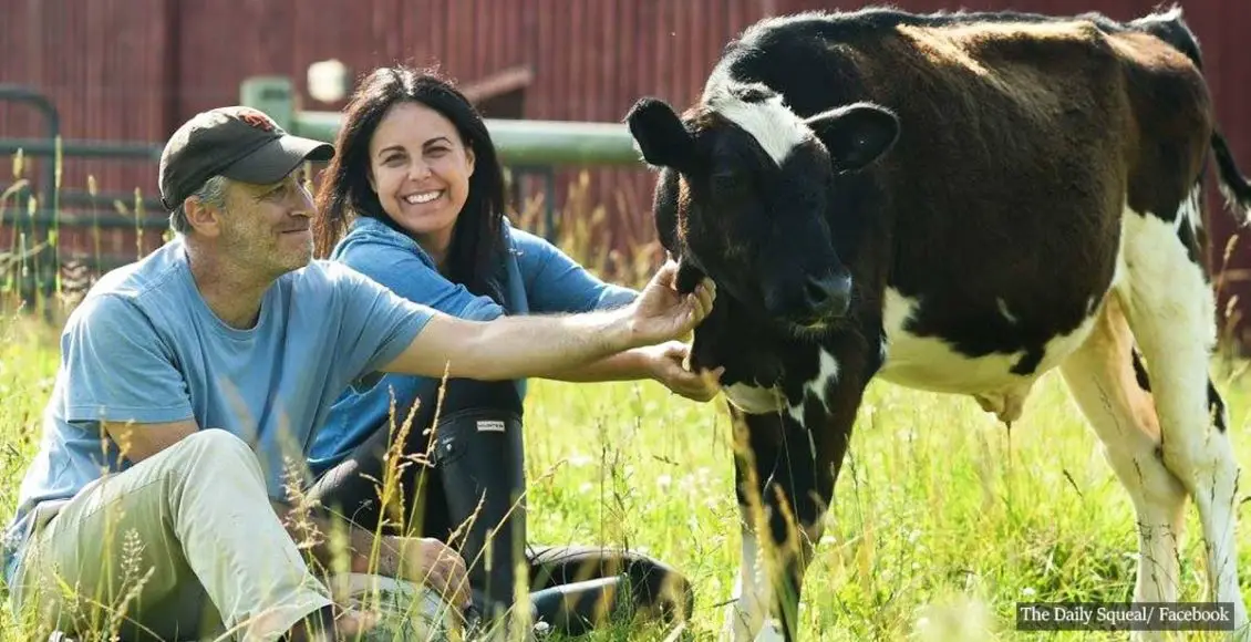 Jon Stewart and his wife opened an animal rescue farm