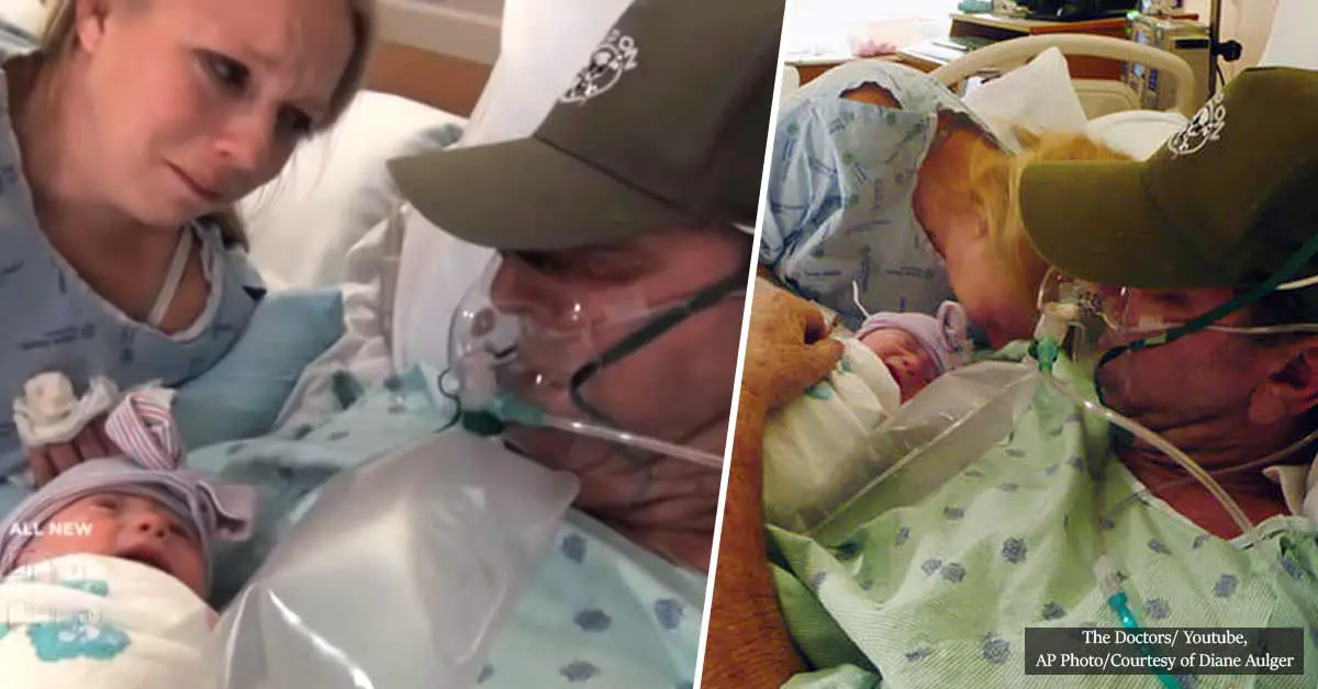 Mother delivers two weeks earlier so her dying husband could see his baby girl