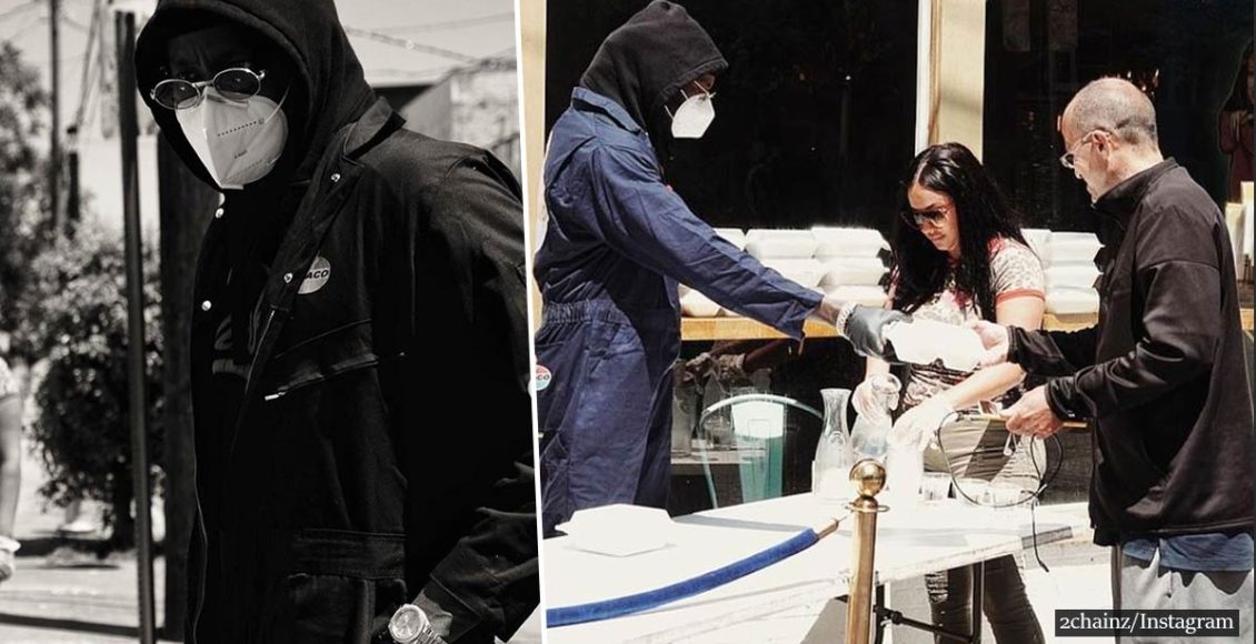 Rapper 2 Chainz feeds the homeless instead of opening his restaurant for profit