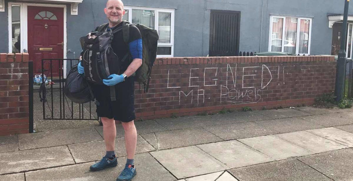 Coronavirus: Teacher Walks Five Miles a Day to Deliver Free School Meals to Children in Need