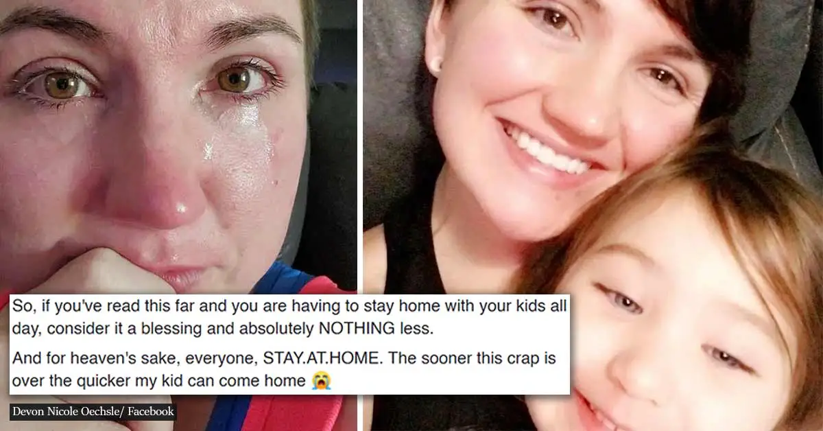 Frontline nurse faces backlash for posting about sending her child away during the outbreak