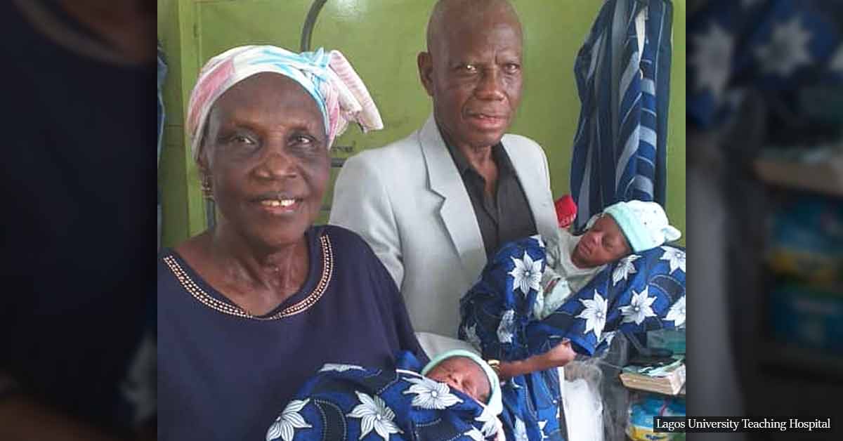 Nigerian Woman, 68, And Husband, 70, Welcome Birth Of Twins After 43 Years Of Trying