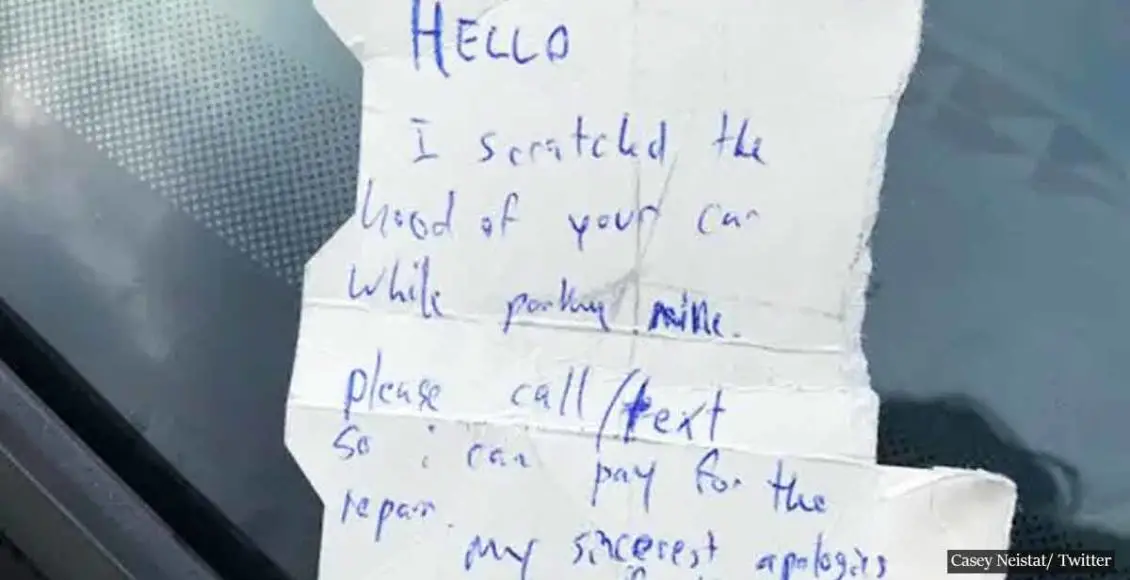 Casey Neistat Scratched a Stranger's Car, Got a Heartwarming Response For The Note He Left