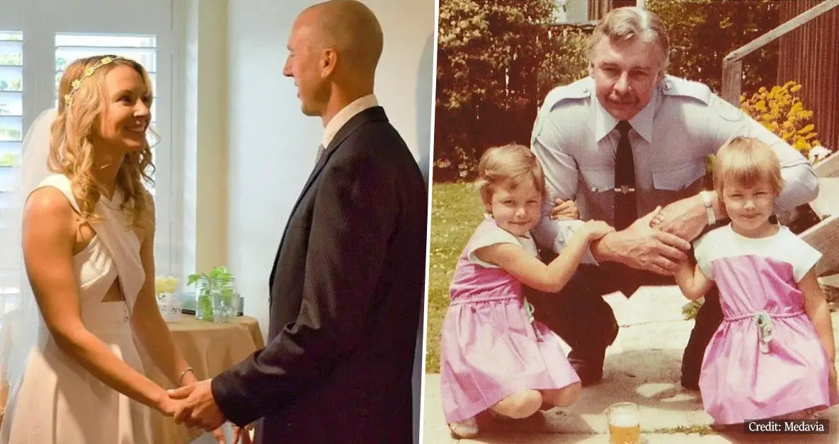 A bride's father dies on her wedding day: "Just as I said 'I do', I felt Dad’s spirit leave."
