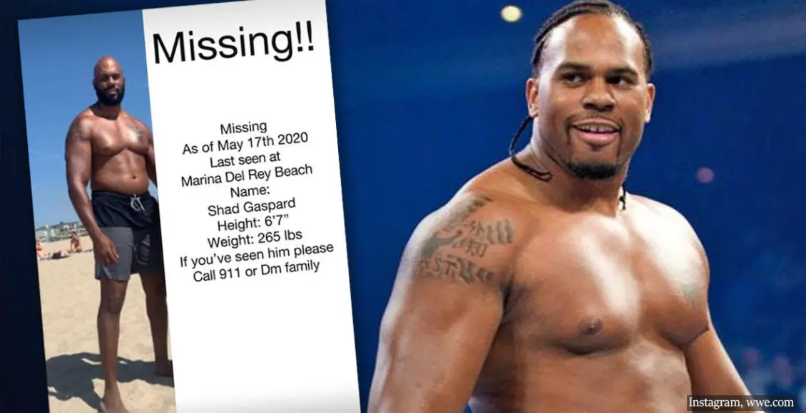 Former WWE Superstar Shad Gaspard Goes Missing On Venice Beach