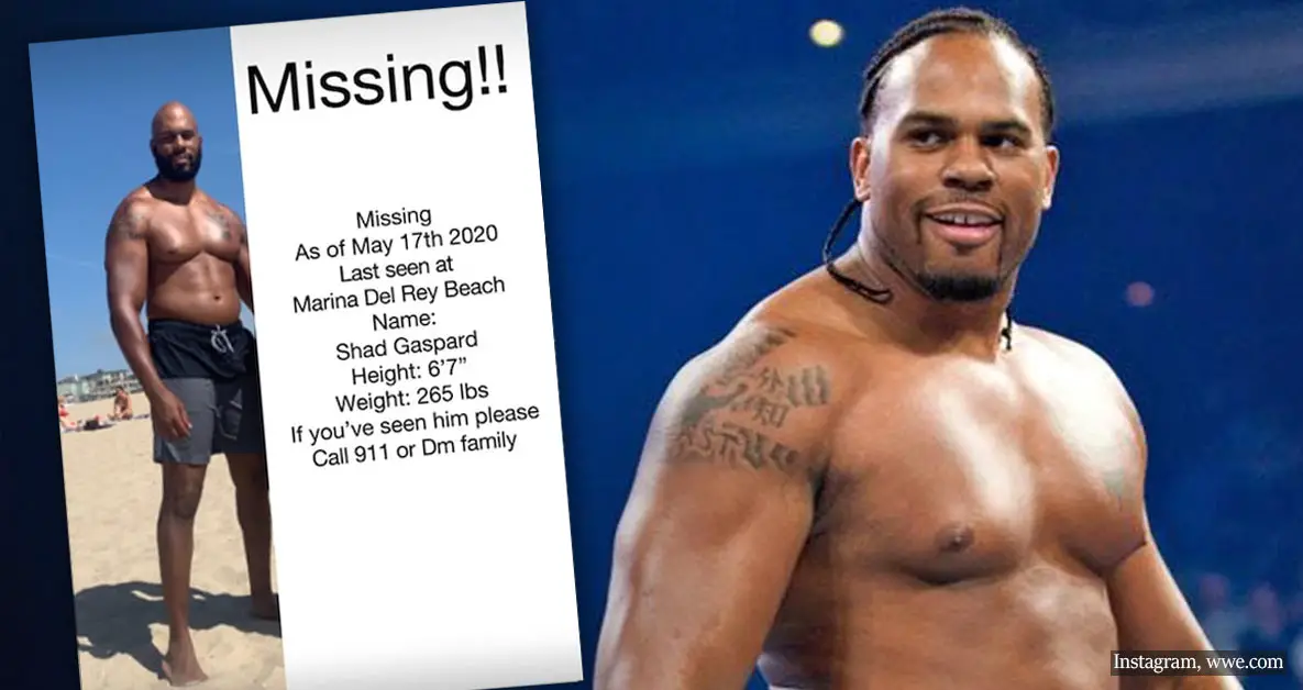 Former WWE Superstar Shad Gaspard Goes Missing On Venice Beach
