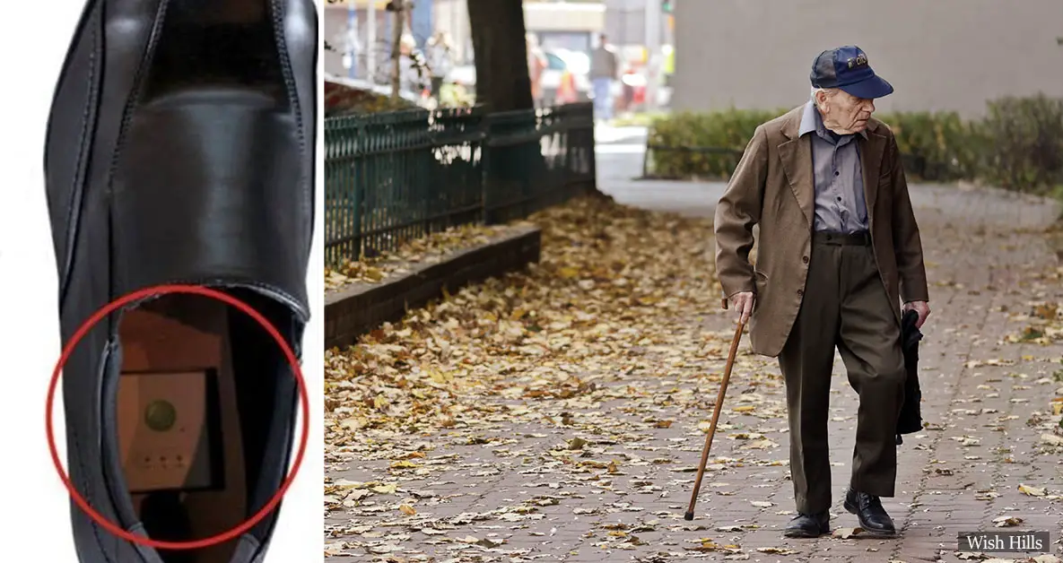 GPS shoes track elderly people with Alzheimer's and prevent them from getting lost