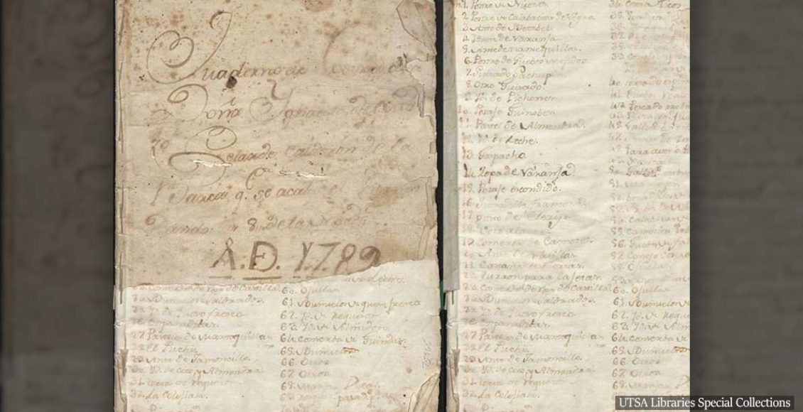 Hundreds of historic handwritten Mexican cookbooks are now available online